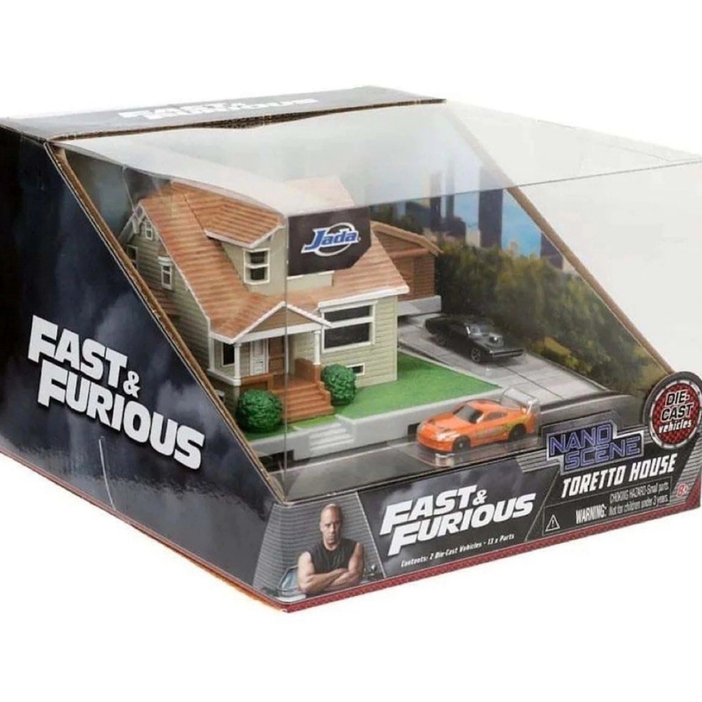 Jada Toys Nano scene Fast & Furious Torreto House